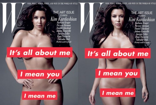 Kim Kardashian cover, 2010.
